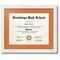 ArtToFrames Collage Photo Picture Frame with 1 - 11x14 inch Openings, Framed in White with Over 62 Mat Color Options and Regular Glass (CSM-3966-726)